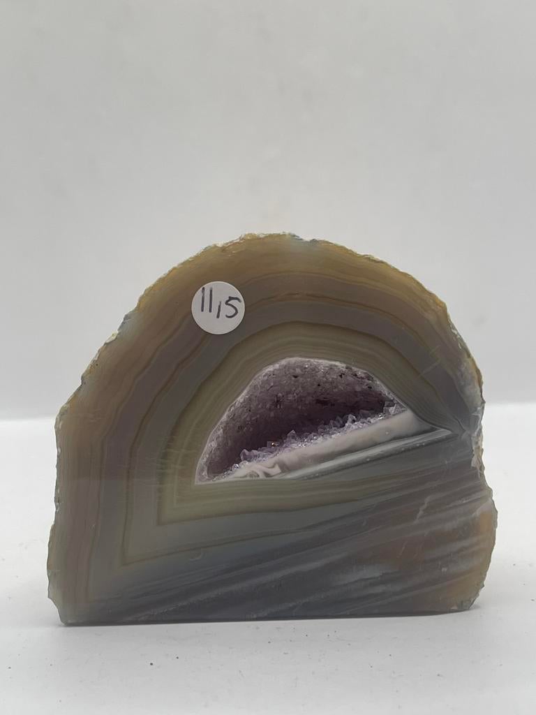 Amethist geode agaat, Ophalen