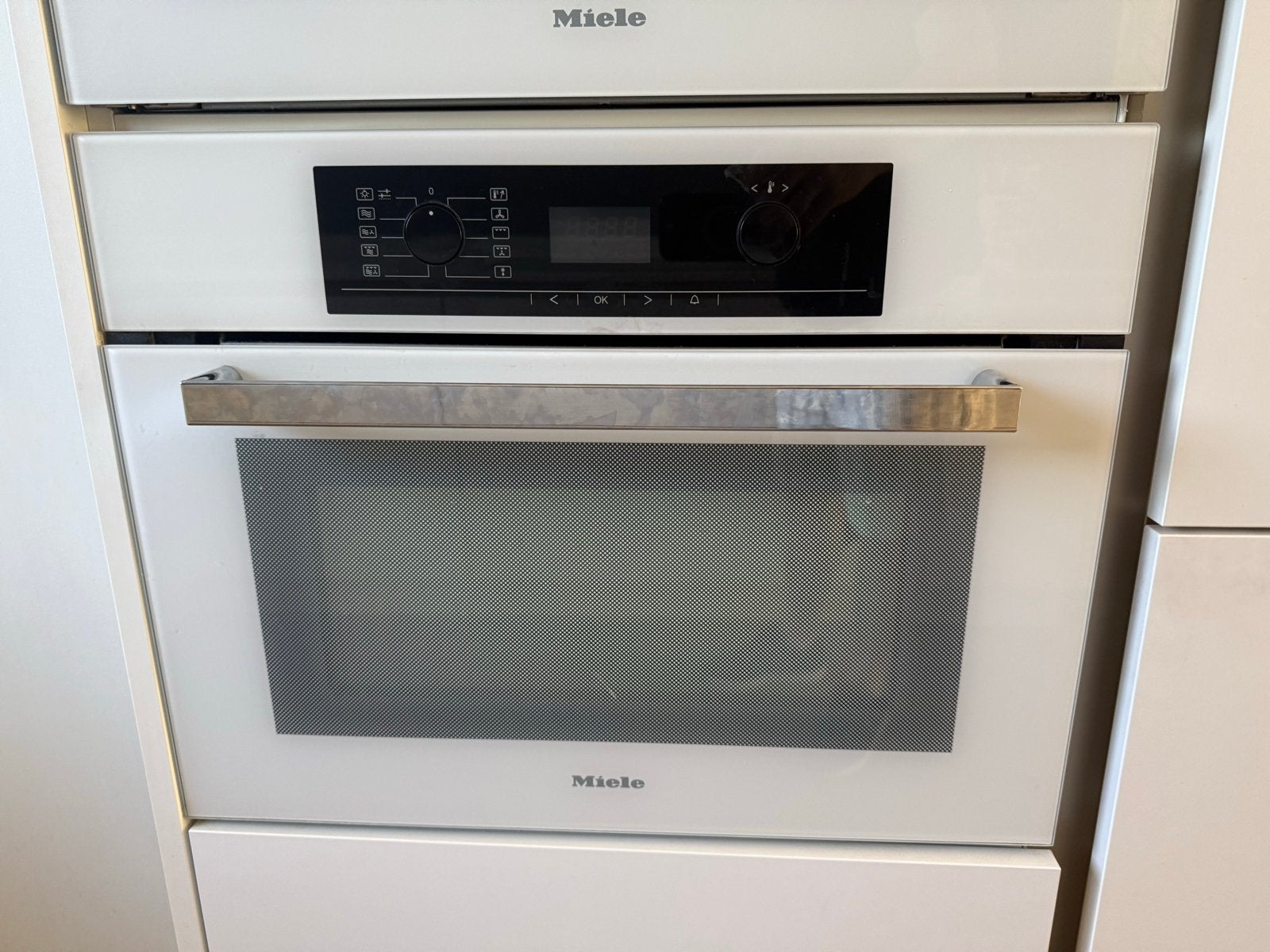 Miele stoom en combi-oven, Ophalen, 45 tot 50 cm, Gebruikt, Hete lucht