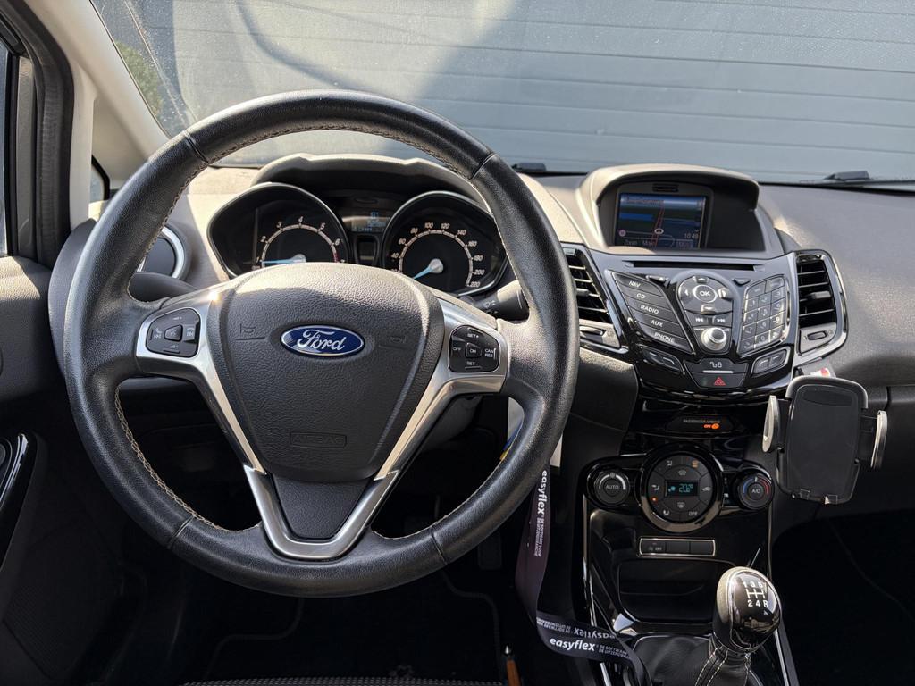 Ford Fiesta 1.0 EcoBoost Titanium 1e Eigenaar,Navi,Clima,Cru, Auto's, Ford, Voorwielaandrijving, Automatische klimaatregeling