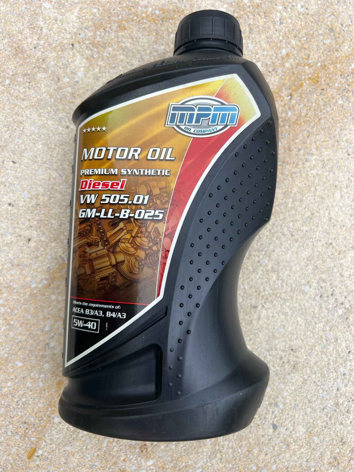 MPM Motorolie Premium Synthetic Diesel 5W40 VW 505.01 (9x1L), Ophalen of Verzenden, Nieuw, Volkswagen