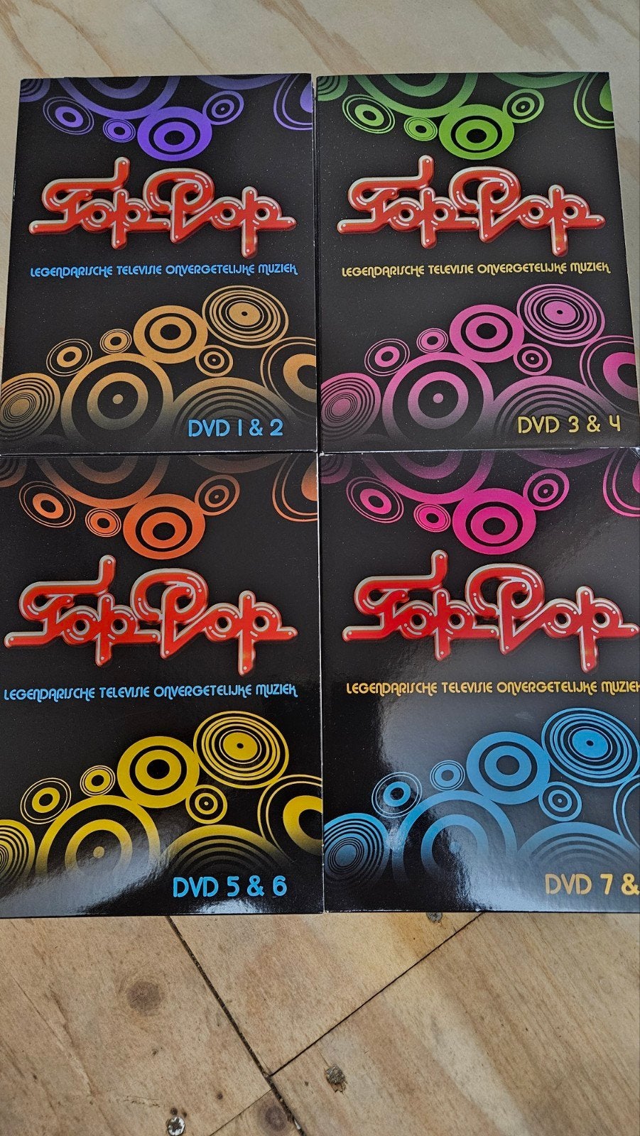 TopPop 8 DVD Boxset - Onvergetelijke Muziek, Alle leeftijden, Nederlands, Ophalen of Verzenden, Zo goed als nieuw