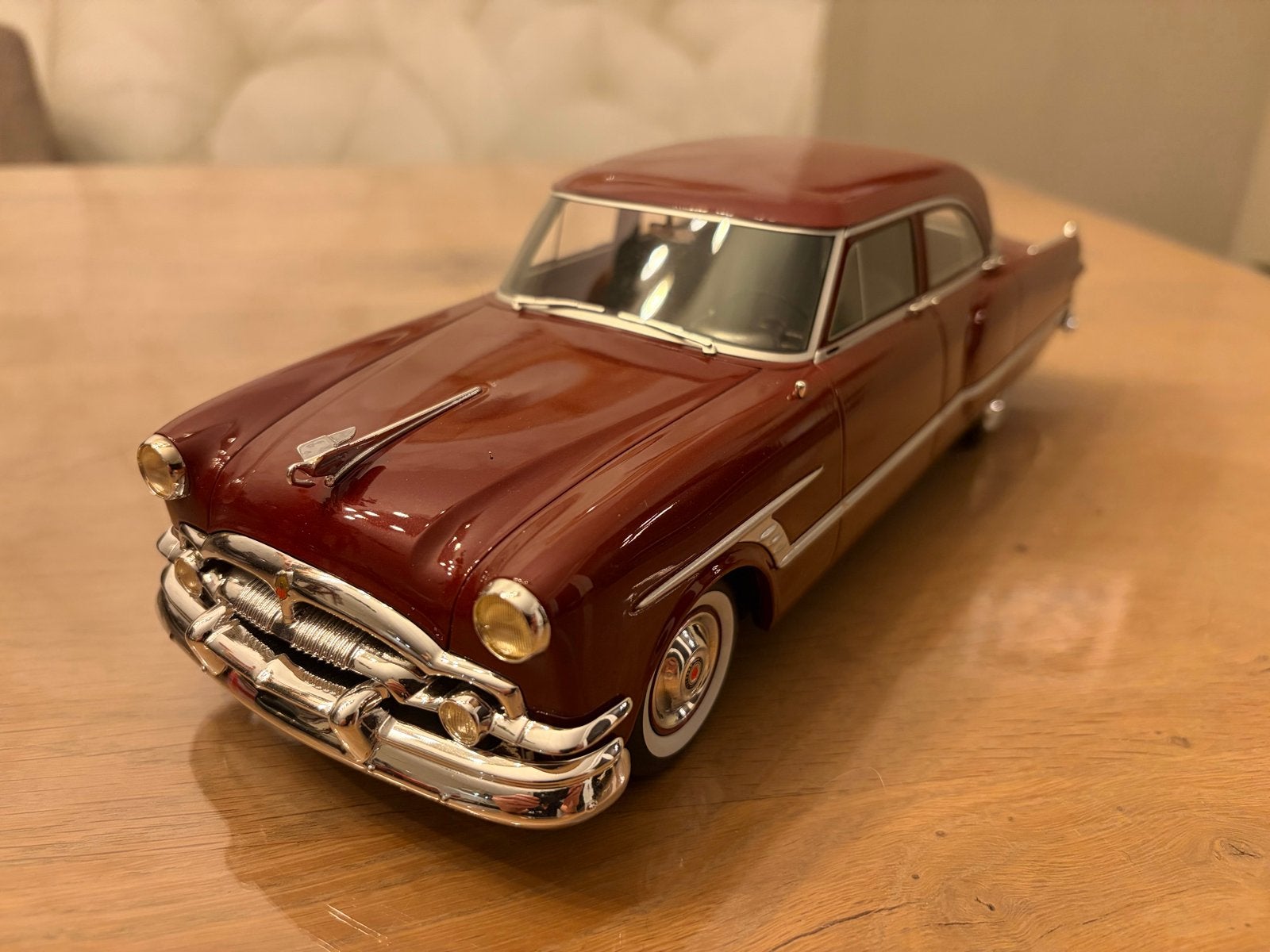 Packard Cavalier 1953 - Schaalmodel 1:18 met originele doos, Ophalen of Verzenden, Nieuw, Auto, Overige merken