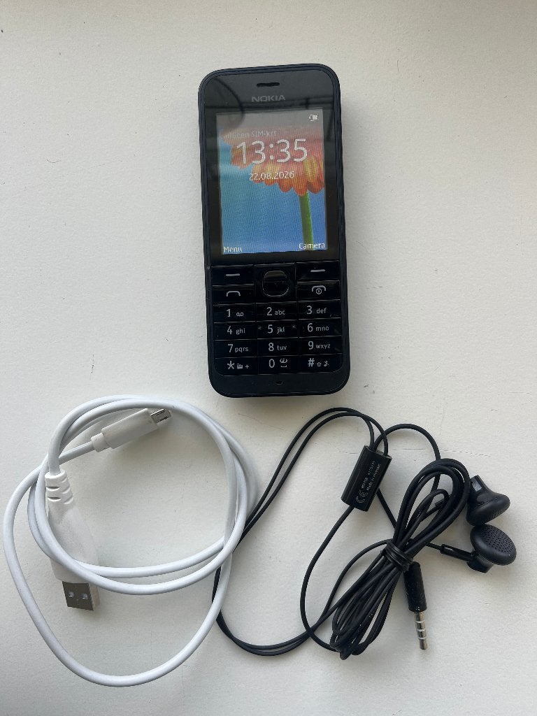Nokia 220 Dual SIM, RM 970, Gebruikt, Zwart, Fysiek toetsenbord, Ophalen of Verzenden