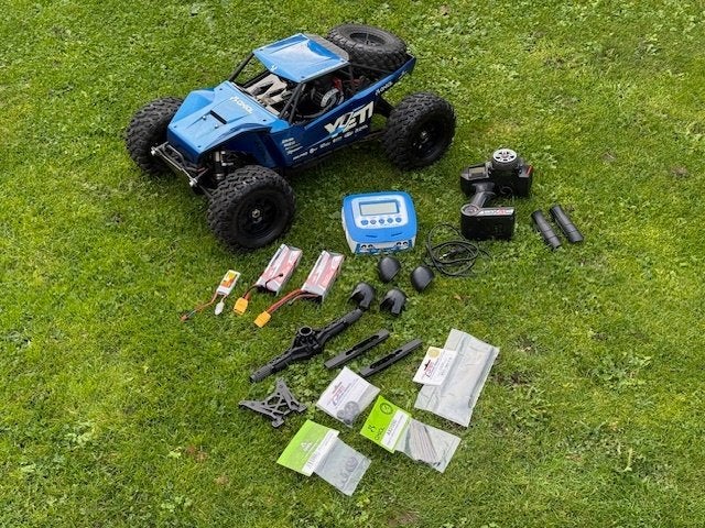 Axial Yeti XL 1:8 4WD Compleet! 4S / RTR/ Arrma / Traxxas RC, Elektro, Gebruikt, Auto offroad, Ophalen of Verzenden