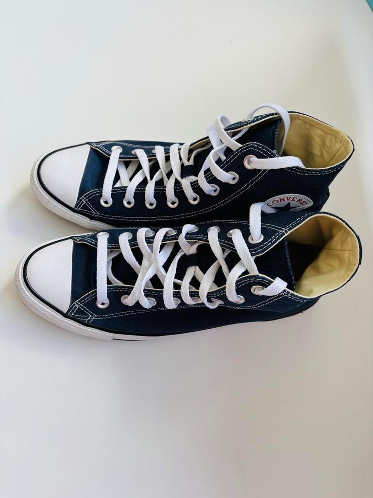 Converse Chuck Taylor All Star Hoog Navy - Maat 42.5, Ophalen of Verzenden, Zo goed als nieuw