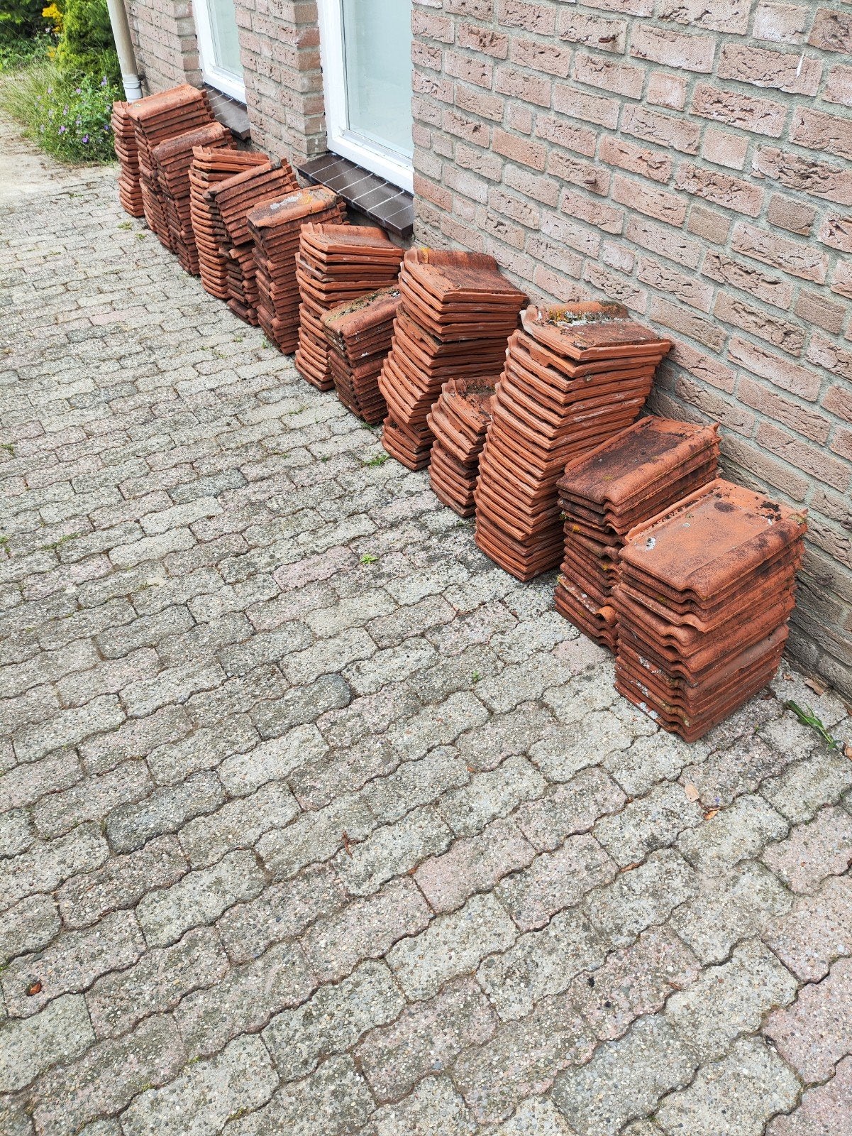 Dakpannen Koramic pottelberg, Ophalen, Steen of Klei, 10 tot 15 m², Dakpannen