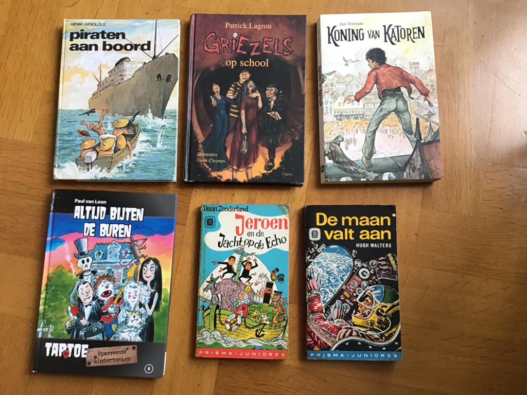 Kinderboeken pakket - 6 spannende verhalen, Ophalen of Verzenden, Zo goed als nieuw
