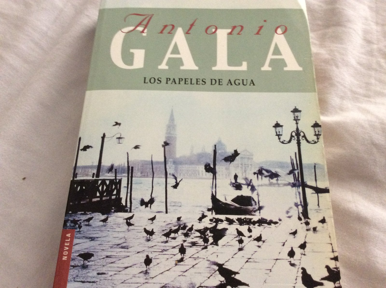 Los papeles de agua van Anyonio Gala, Boeken, Ophalen of Verzenden, Zo goed als nieuw