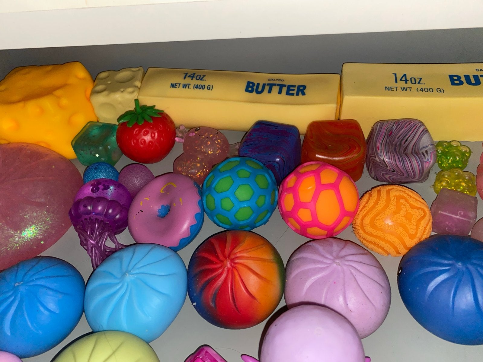 Grote collectie stressballen en fidget  mag ook uitkiezen, Ophalen of Verzenden, Gebruikt, Jongen of Meisje