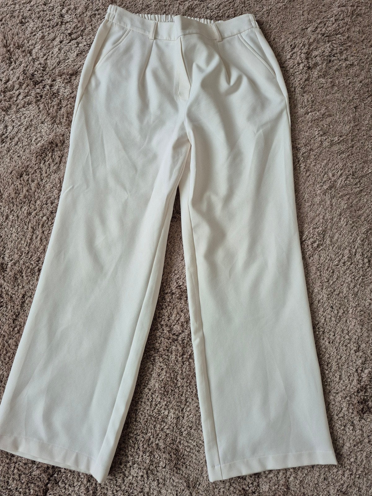 Elvira Collections witte broek maat 42, Wit, Maat 42/44 (L), Ophalen of Verzenden, Zo goed als nieuw