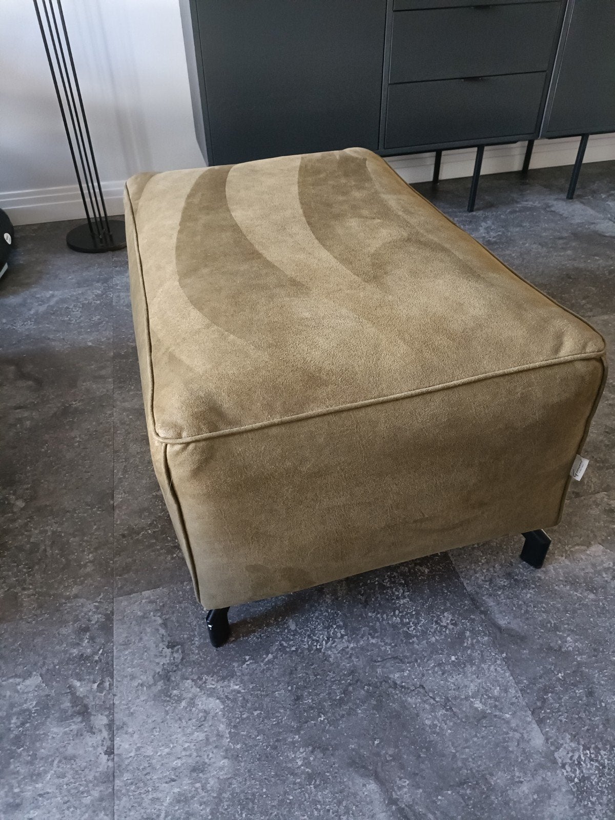 Hocker van Goossens - Comfortabel en Stijlvol, Ophalen, Gebruikt, 75 tot 100 cm, Rechthoekig