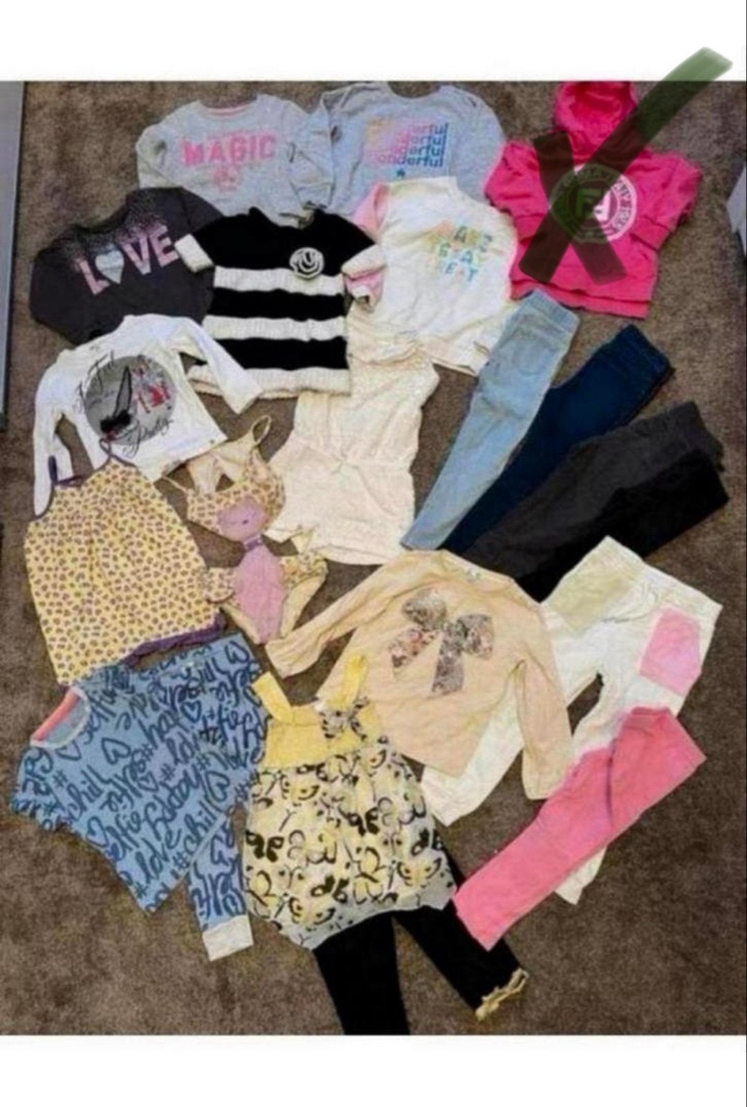 Kledingpakket meisjes 98/104 Fendi, Twinset, Miss Grant, H&M, Ophalen of Verzenden, Gebruikt, Maat 98