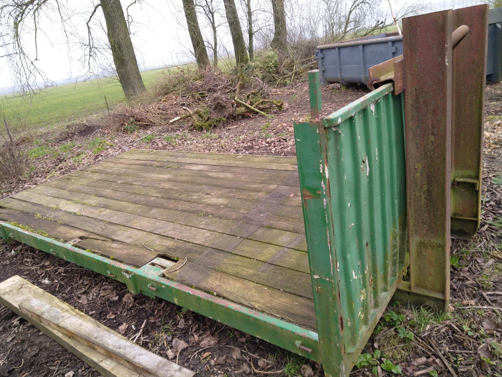 Haakarm Container, Ophalen, Zo goed als nieuw