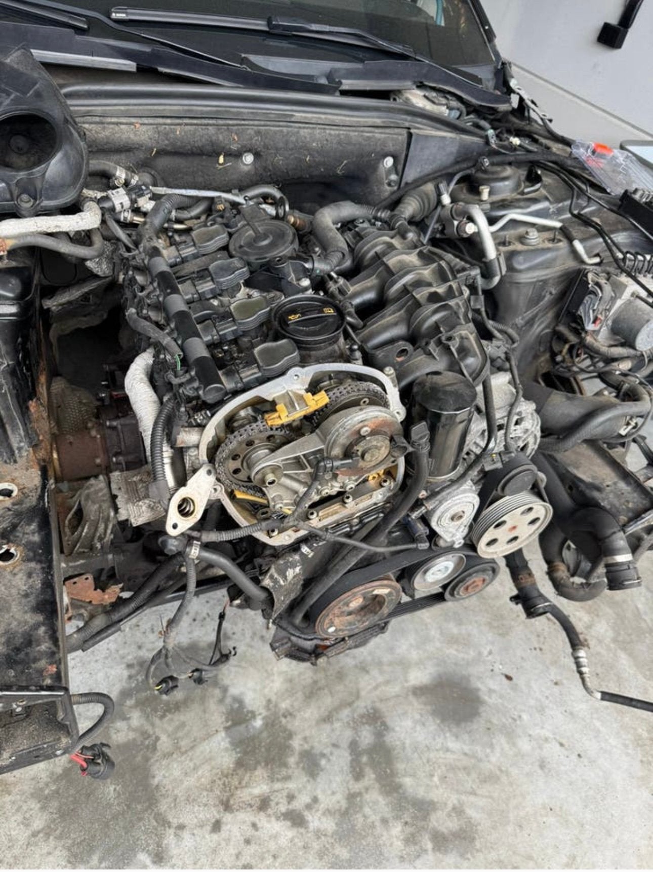 Audi A4 B8 2.0Tfsi CNDC Motorblok met ketting van tijd, Auto-onderdelen, Motor en Toebehoren, Ophalen, Audi