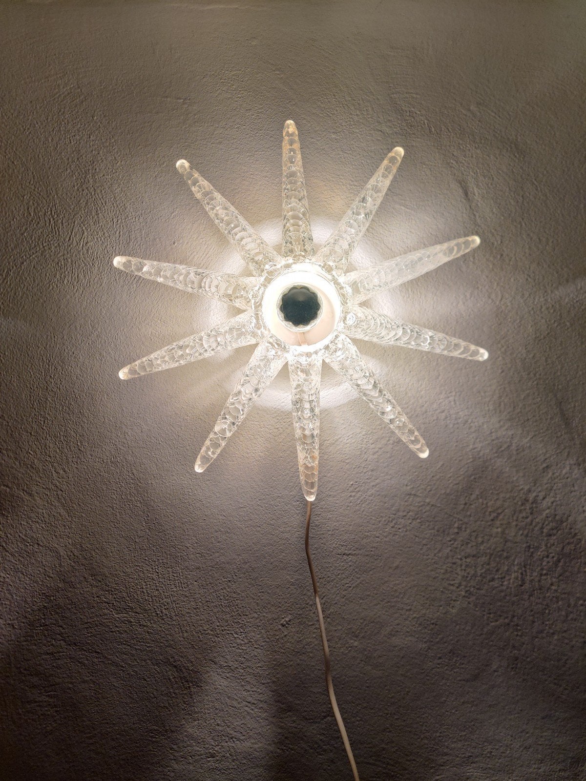 Aro Leuchten Stervormige Wandlamp/Plafondlamp, Overige materialen, E14 (klein), Ophalen of Verzenden, Zo goed als nieuw