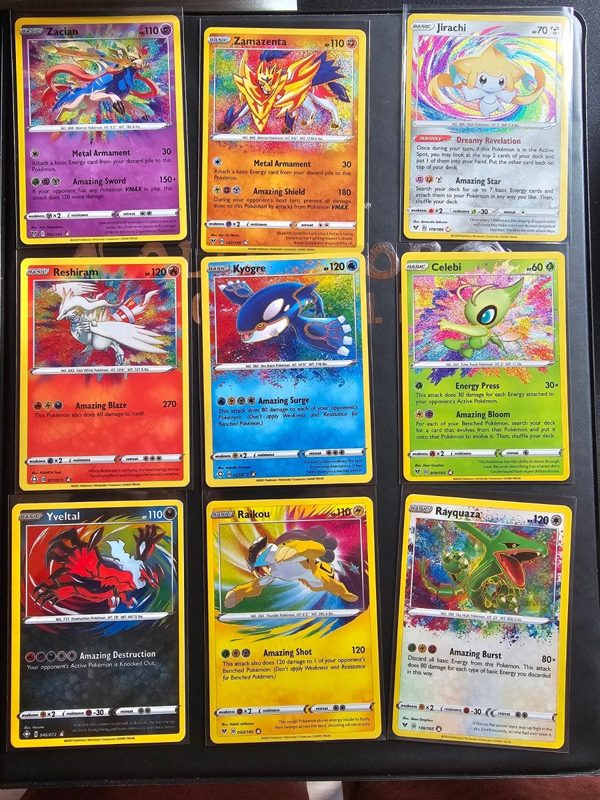 pokemon amazing rares alle 9 verkocht als set nm/ex, Hobby en Vrije tijd, Verzamelkaartspellen | Pokémon, Ophalen of Verzenden