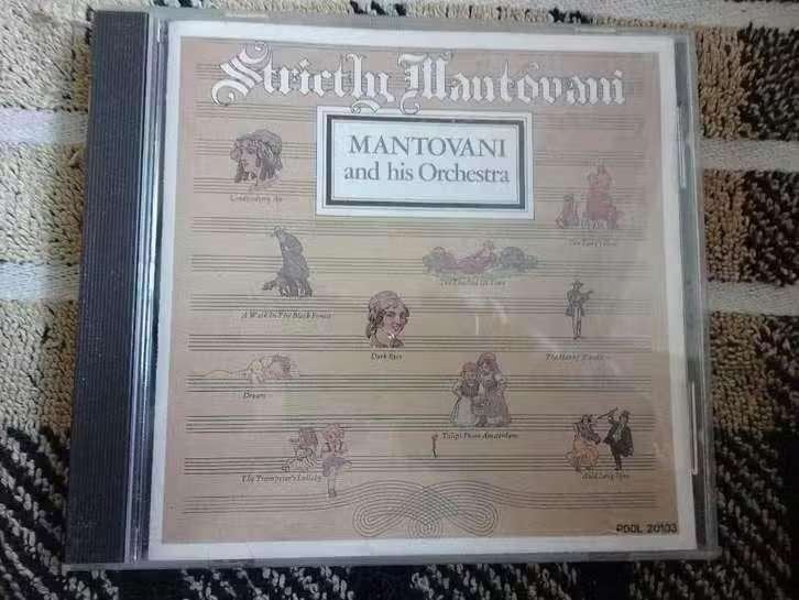 CD Mantovani And His Orchestra – Strictly Mantovani, Klassieke muziek, Ophalen of Verzenden, Zo goed als nieuw, Album