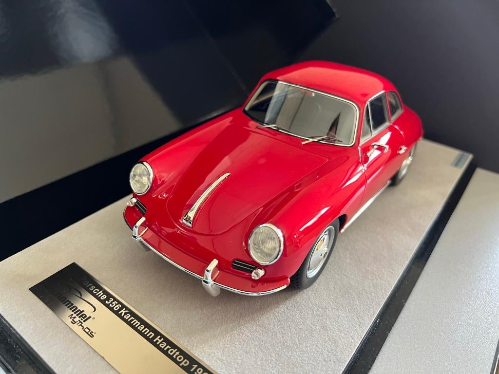 TechnoModel Porsche 356B Karmann Hardtop - Nieuw, Hobby en Vrije tijd, Modelauto's | 1:18, Ophalen of Verzenden, Nieuw, Auto, Overige merken