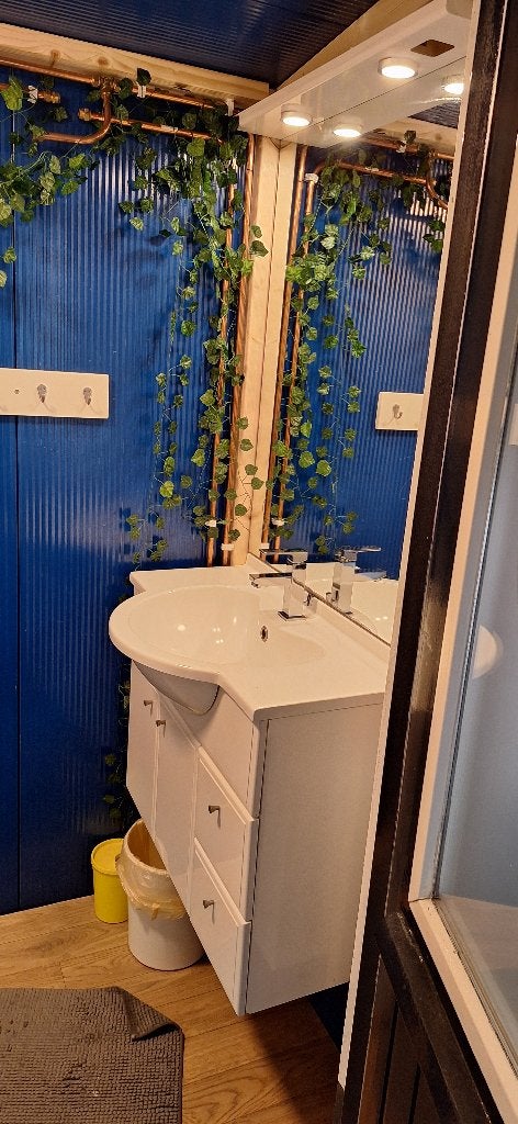 Wastafelmeubel, Huis en Inrichting, Ophalen, Gebruikt, Overige typen, 50 tot 100 cm