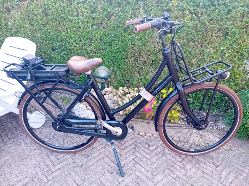 Mooie Stella Dolce electrische damesfiets, Ophalen of Verzenden, Zo goed als nieuw, 50 km per accu of meer