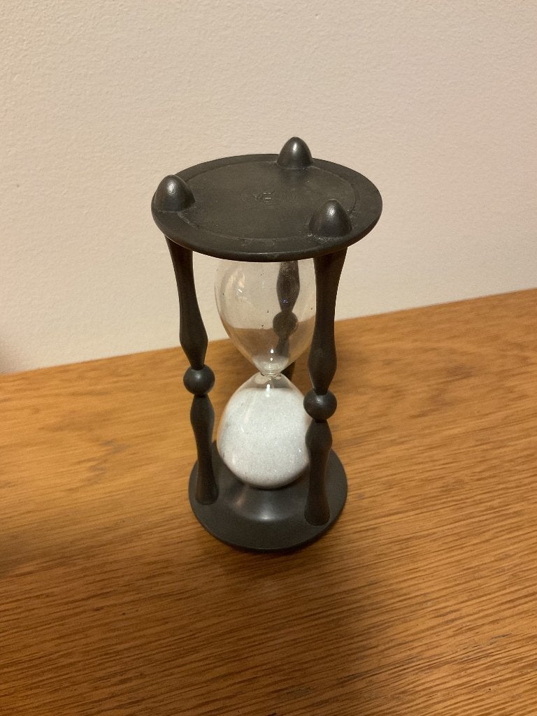 Daalderop Royal Holland Pewter zandloper, Antiek en Kunst, Ophalen
