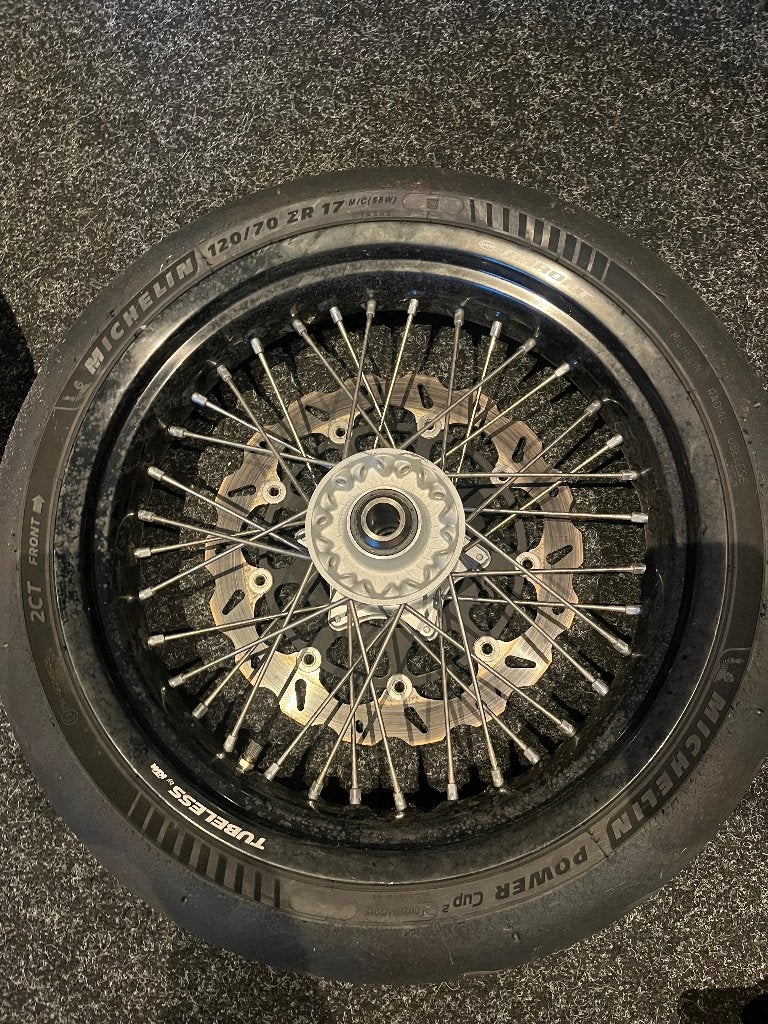 KTM Alpina supermoto set + voorrem, Ophalen, Gebruikt