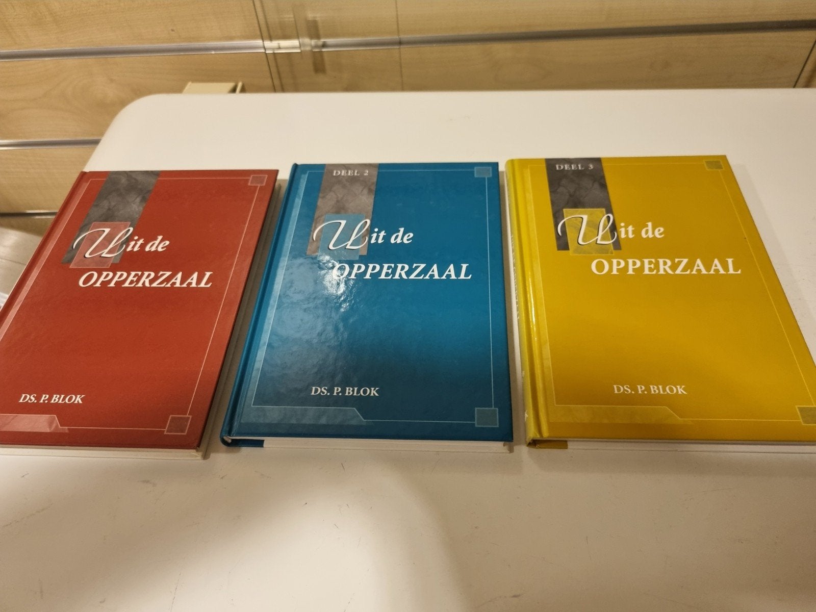 Ds. P. Blok.  Uit de opperzaal. Deel I,II en III., Ophalen of Verzenden, Gelezen, Christendom | Protestants