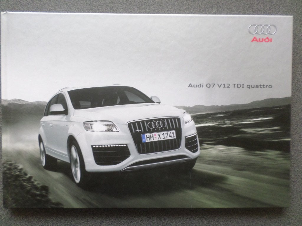 Audi Q7 V12 TDI Boek, Ophalen of Verzenden, Zo goed als nieuw, Audi