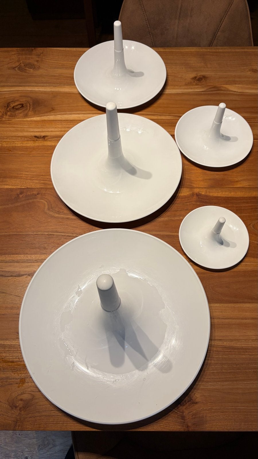 Koziol Etagère 5-laags Wit - Modern en Stijlvol, Huis en Inrichting, Etagère, Demontabel, Kunststof, Ophalen of Verzenden