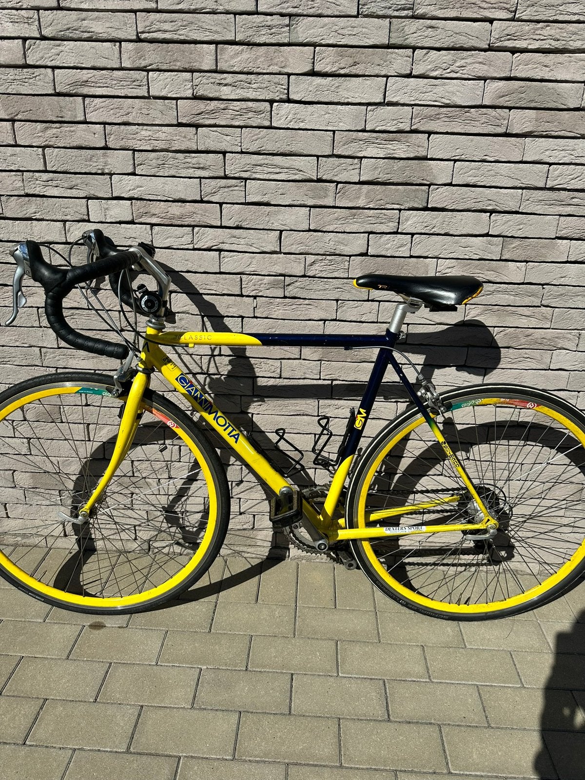 Gianni Motta wielrenfiets, Minder dan 10 versnellingen, Gebruikt, Staal, Ophalen