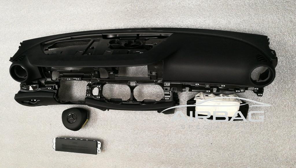 MERCEDES E-KLASSE W213 2016+ airbag set dashboard gordels, Gebruikt, -, Ophalen of Verzenden, -