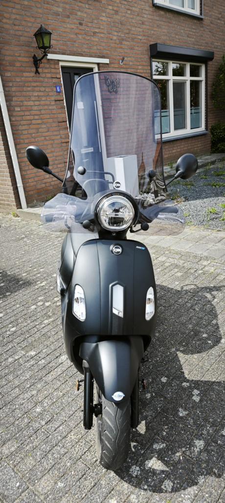 SYM Fiddle 5 | Mat zwart | 2021 | Slechts 1908 km gereden, Ophalen, Zo goed als nieuw, Benzine, Overige merken