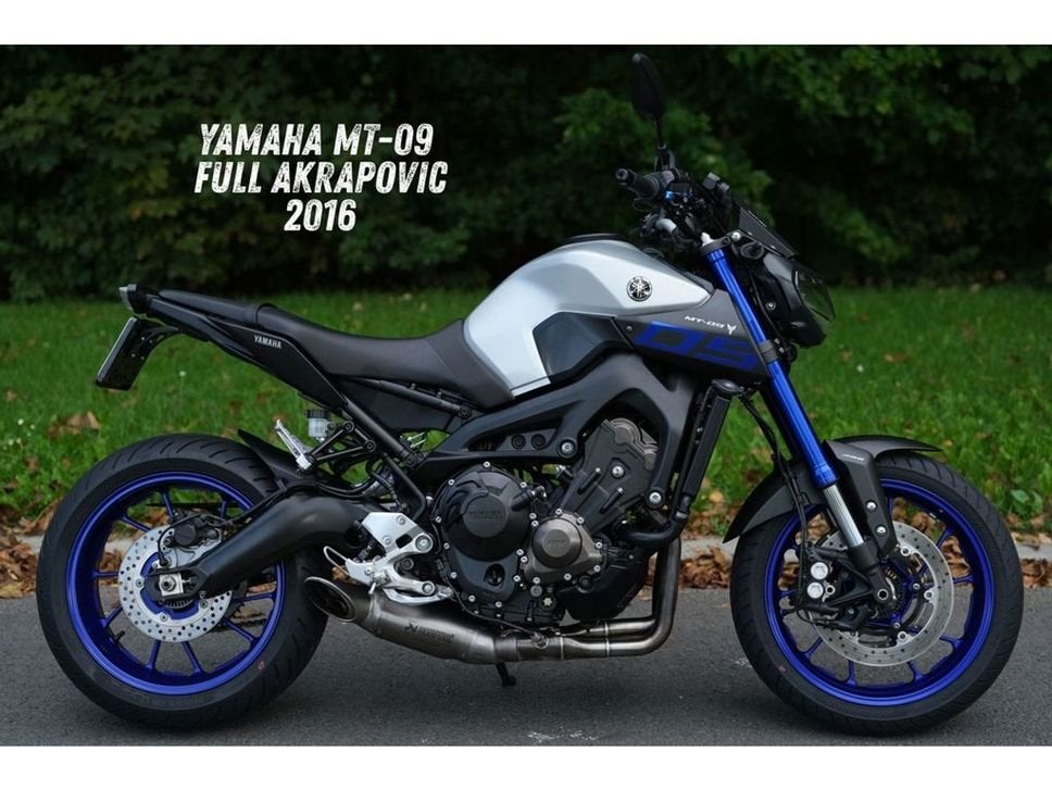 Yamaha MT-09 | Full Akrapovic | Zeer netjes !, Motorrijbewijs A, Bedrijf, Meer dan 35 kW, YAMAHA