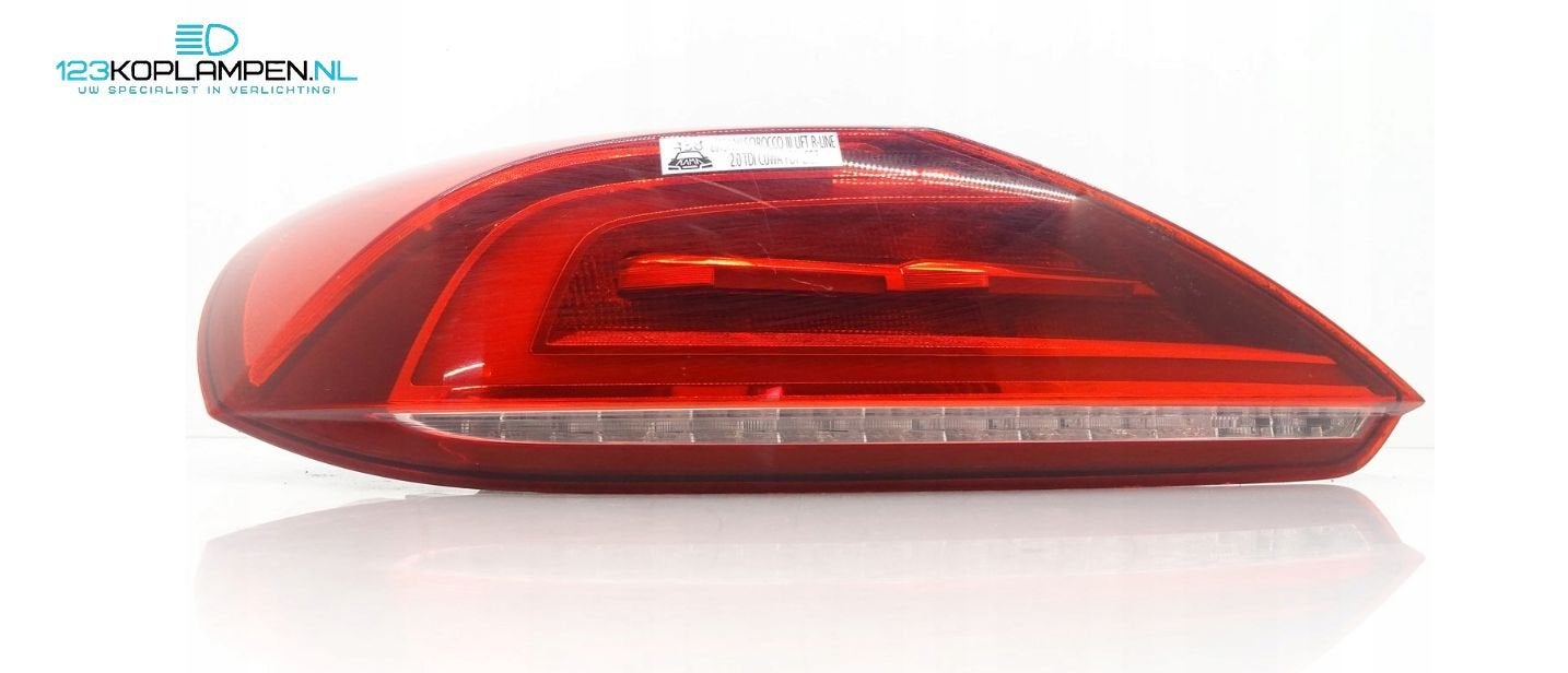 Volkswagen Scirocco R Line LED achterlicht achterlichten, Ophalen, Gebruikt, -, Volkswagen
