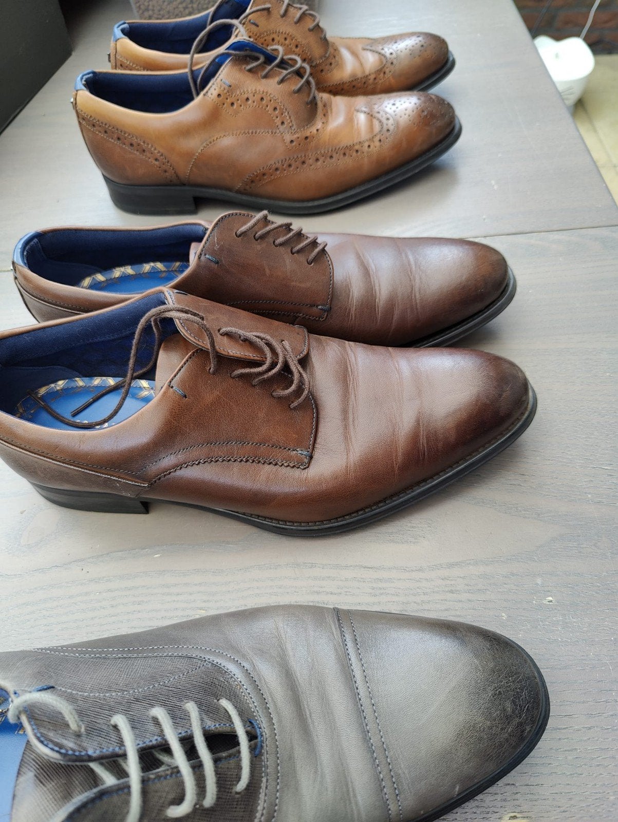 Ted Baker nette schoenen - Bruin leer, Ophalen, Ted Baker, Bruin, Gedragen
