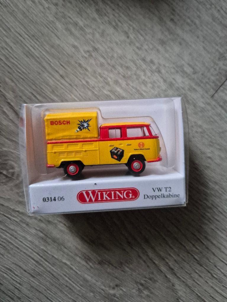 WIKING 031406 1:87 VW T2 Dubbel cabine Bosch, Ophalen of Verzenden, Nieuw, Auto, Wiking