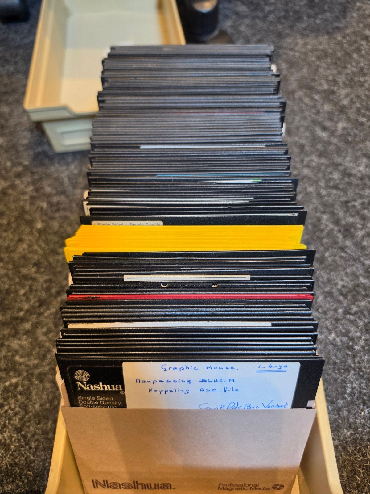Partij 5.25 inch Floppy Disks met diverse software, Computers en Software, Ophalen of Verzenden