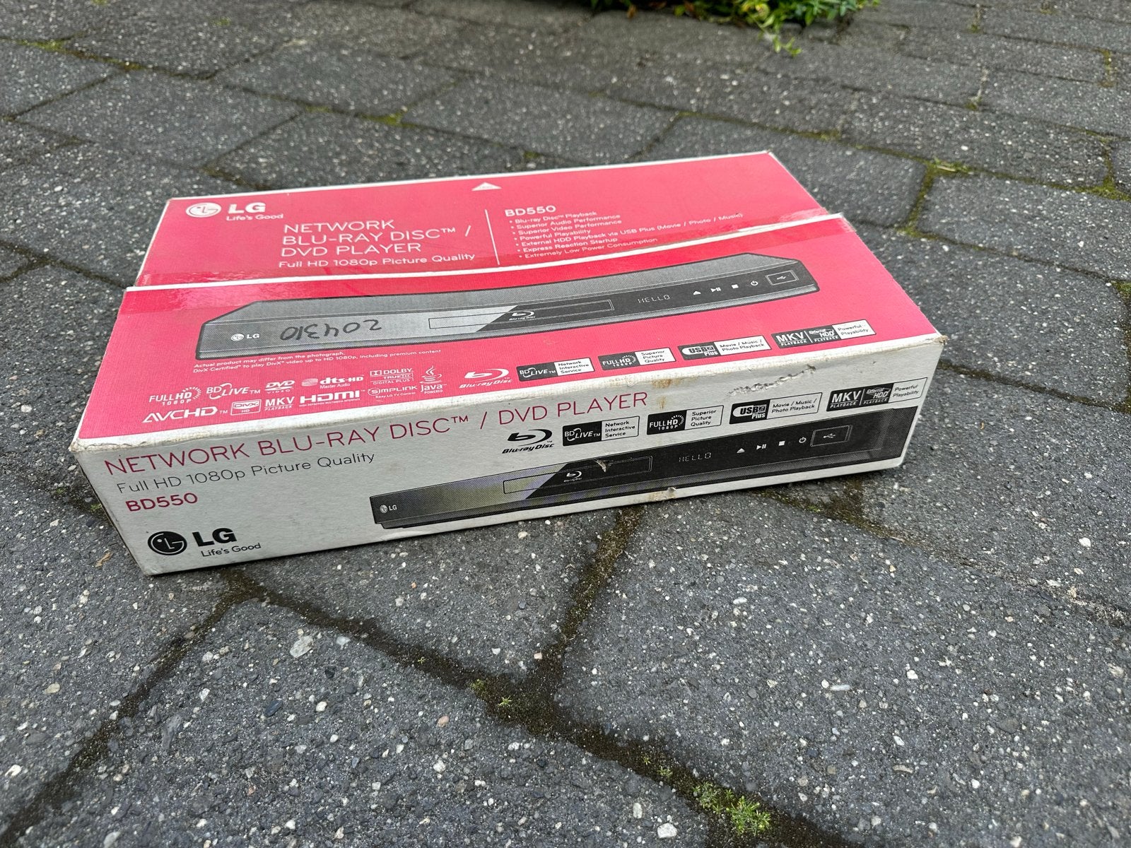 LG BD550 Netwerk Blu-ray Disc/DVD Speler - Nieuw in doos, Ophalen of Verzenden, Nieuw, LG