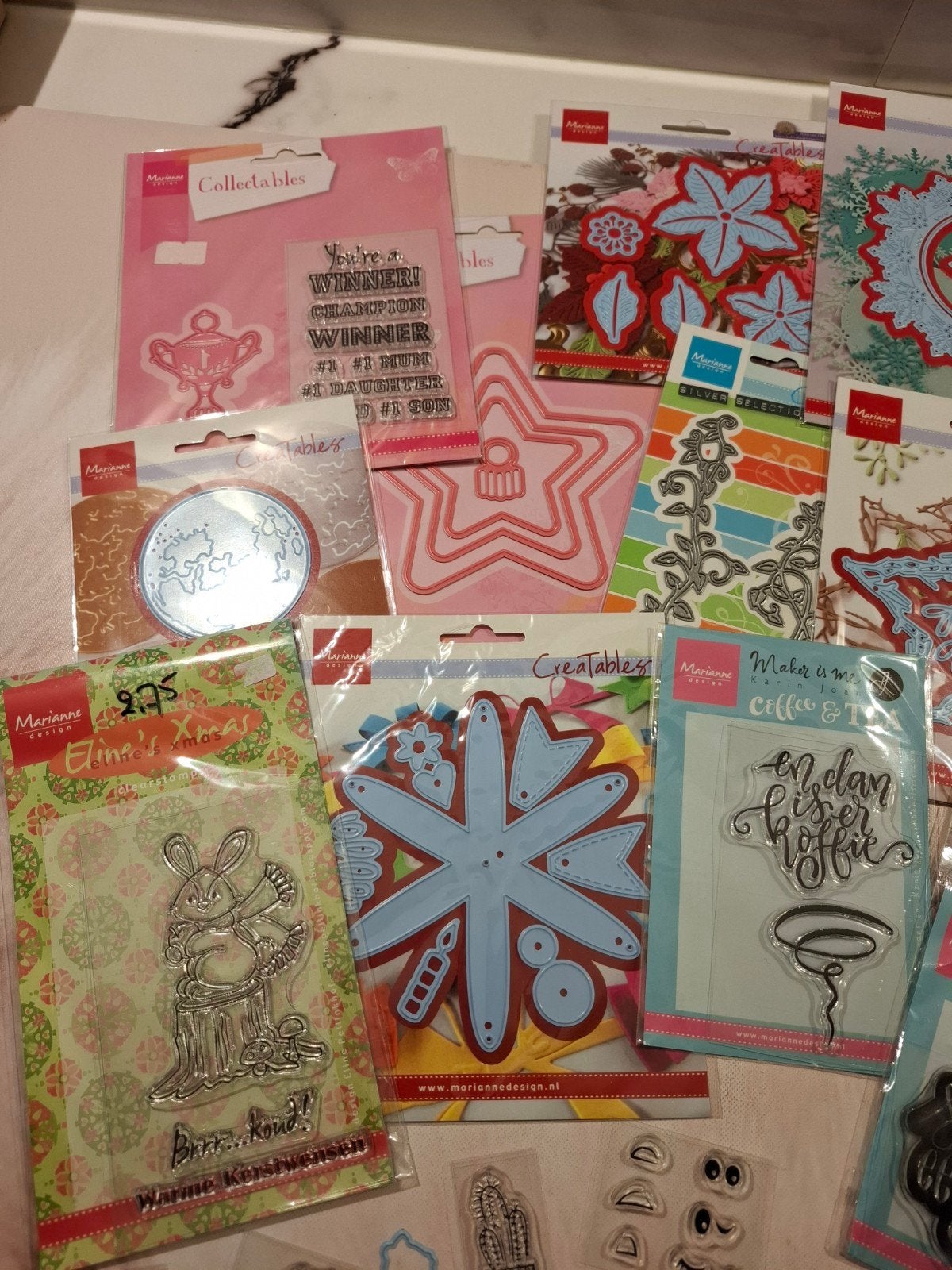 Marianne Design enz. mallen en stempels, Ophalen of Verzenden, Zo goed als nieuw, Overige thema's, Pons of Mal