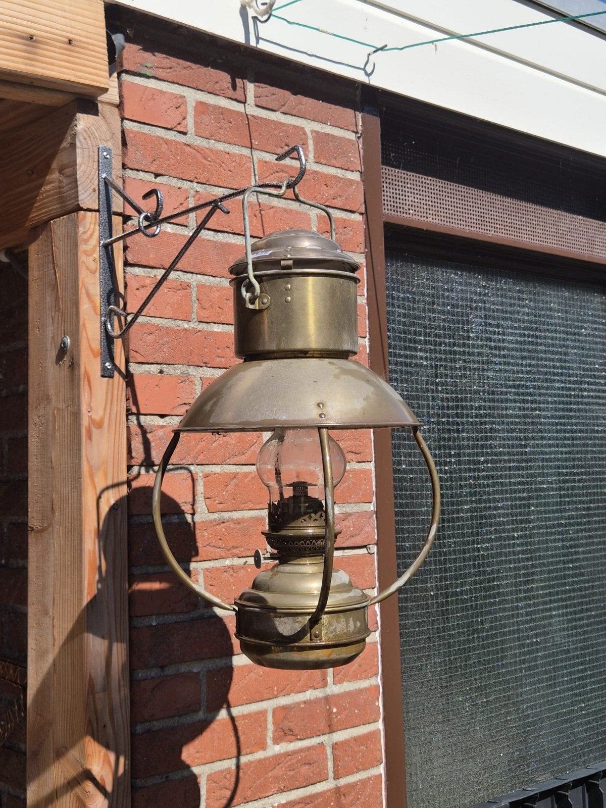 Scheepslamp olielamp, Ophalen of Verzenden, Zo goed als nieuw, Boek of Tijdschrift