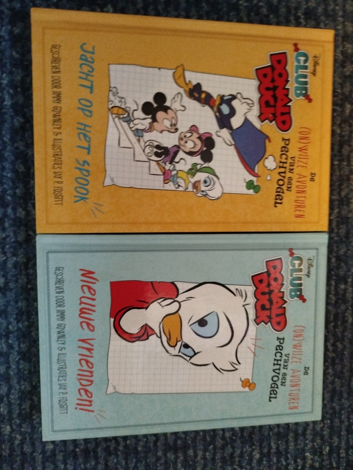 Donald Duck Club: De (On)wijze Avonturen van een Pechvogel, Meerdere stripboeken, Ophalen of Verzenden, Zo goed als nieuw, Jenny O'Connell & Jay P. Fosgitt
