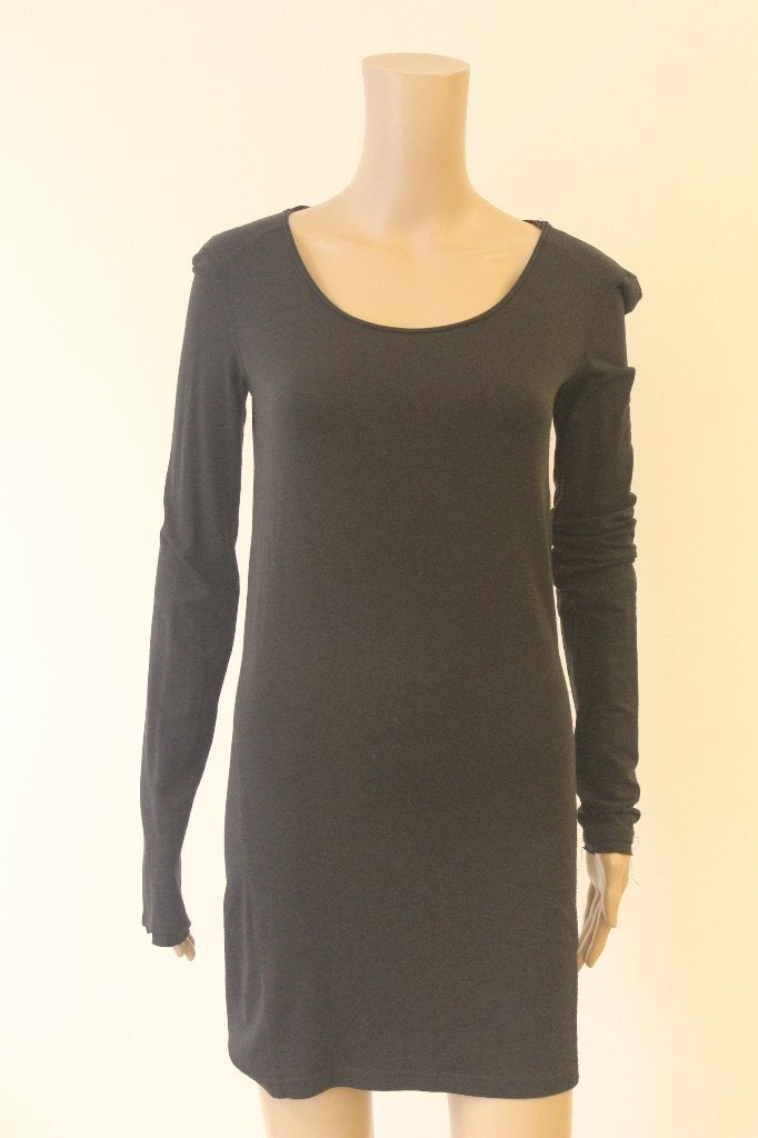 Black by K&M zwarte tuniek/lang t-shirt maat XS, ., Zwart, Ophalen of Verzenden, Zo goed als nieuw