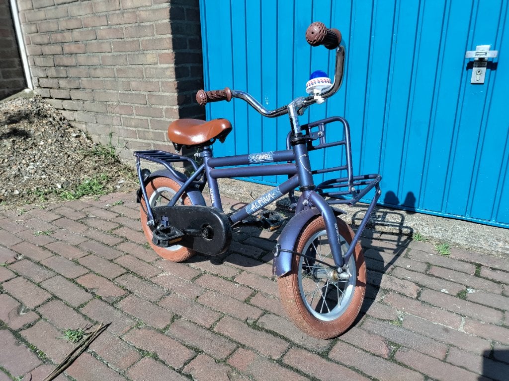 Alpina kinderfiets - 12 inch, Ophalen, Terugtraprem, Gebruikt, Alpina