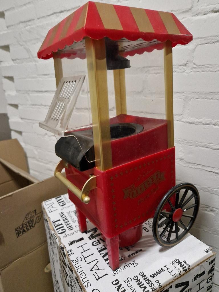 Popcorn machine ongebruikt vintage style, Huis en Inrichting, Keuken | Keukenbenodigdheden, Overige typen, Ophalen, Nieuw