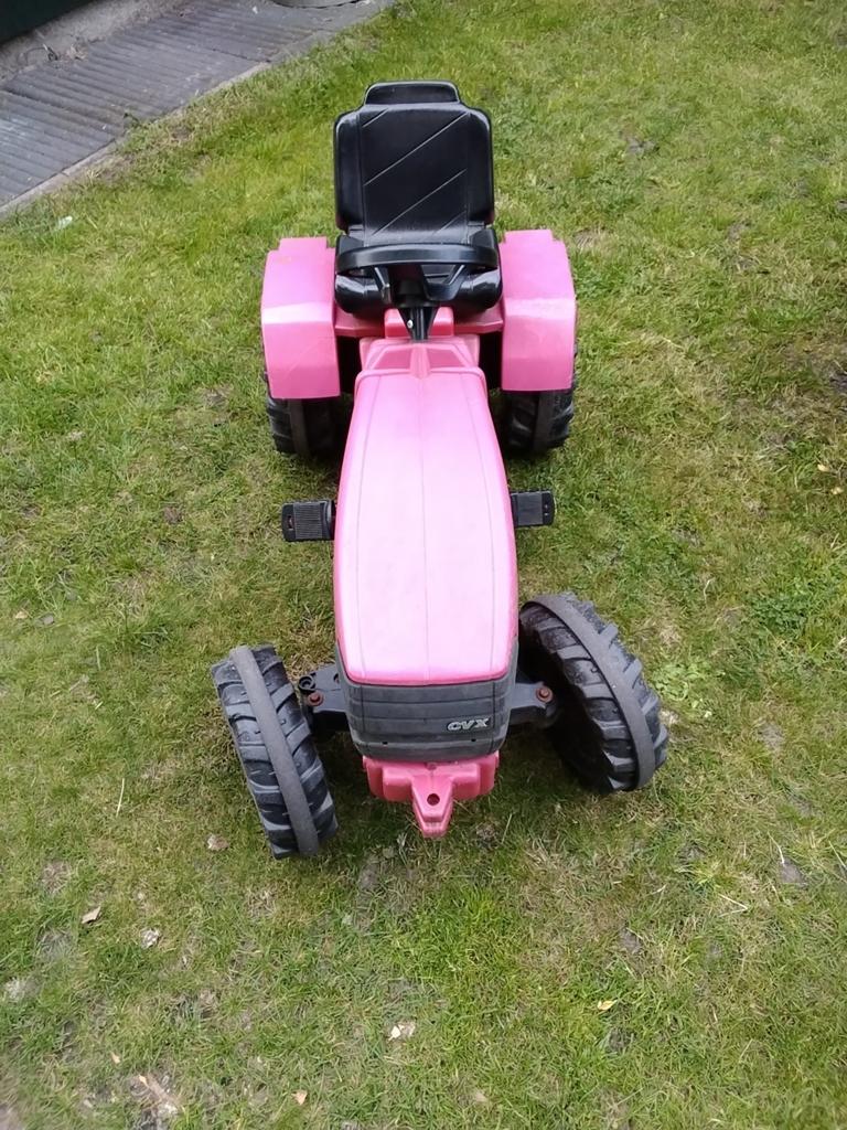Grote trektor met klein barstte in spabort zie foto5  € 15, Ophalen of Verzenden, Gebruikt, Overige merken