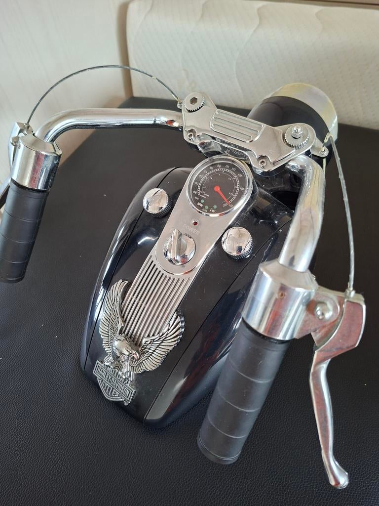 Vintage Harley Davidson radio inclusief doos en boekje, Motoren, Ophalen of Verzenden