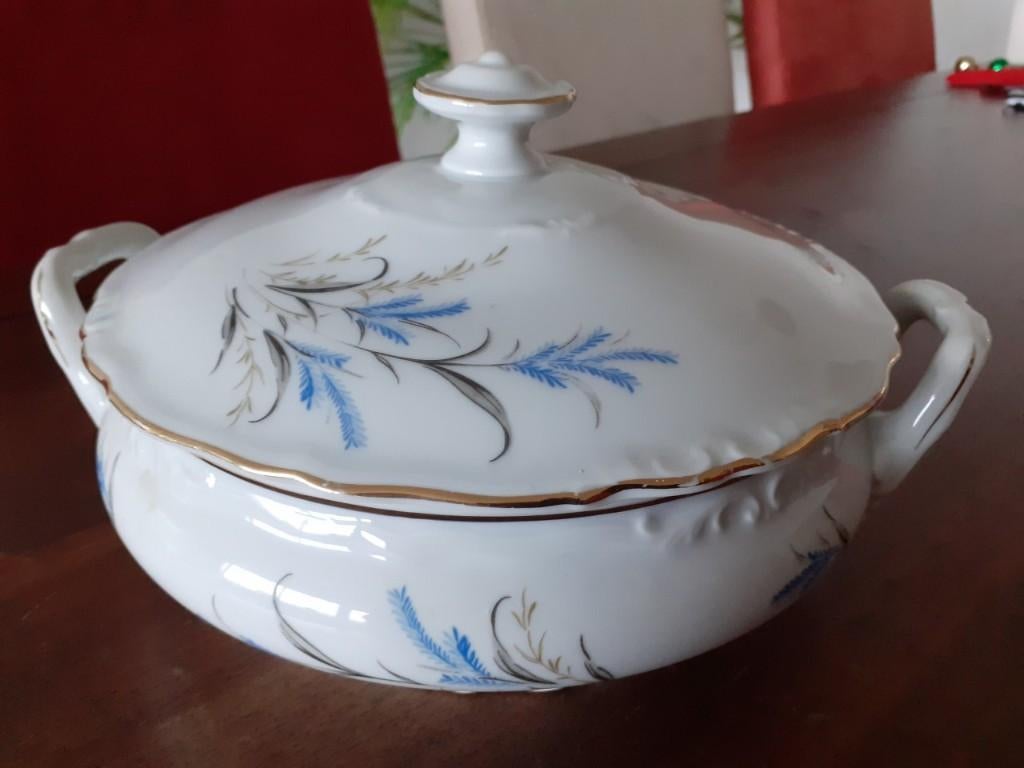 Epiag soepterrine, periode 1920-1938, Ophalen of Verzenden, Zo goed als nieuw, Bord(en), Wedgwood