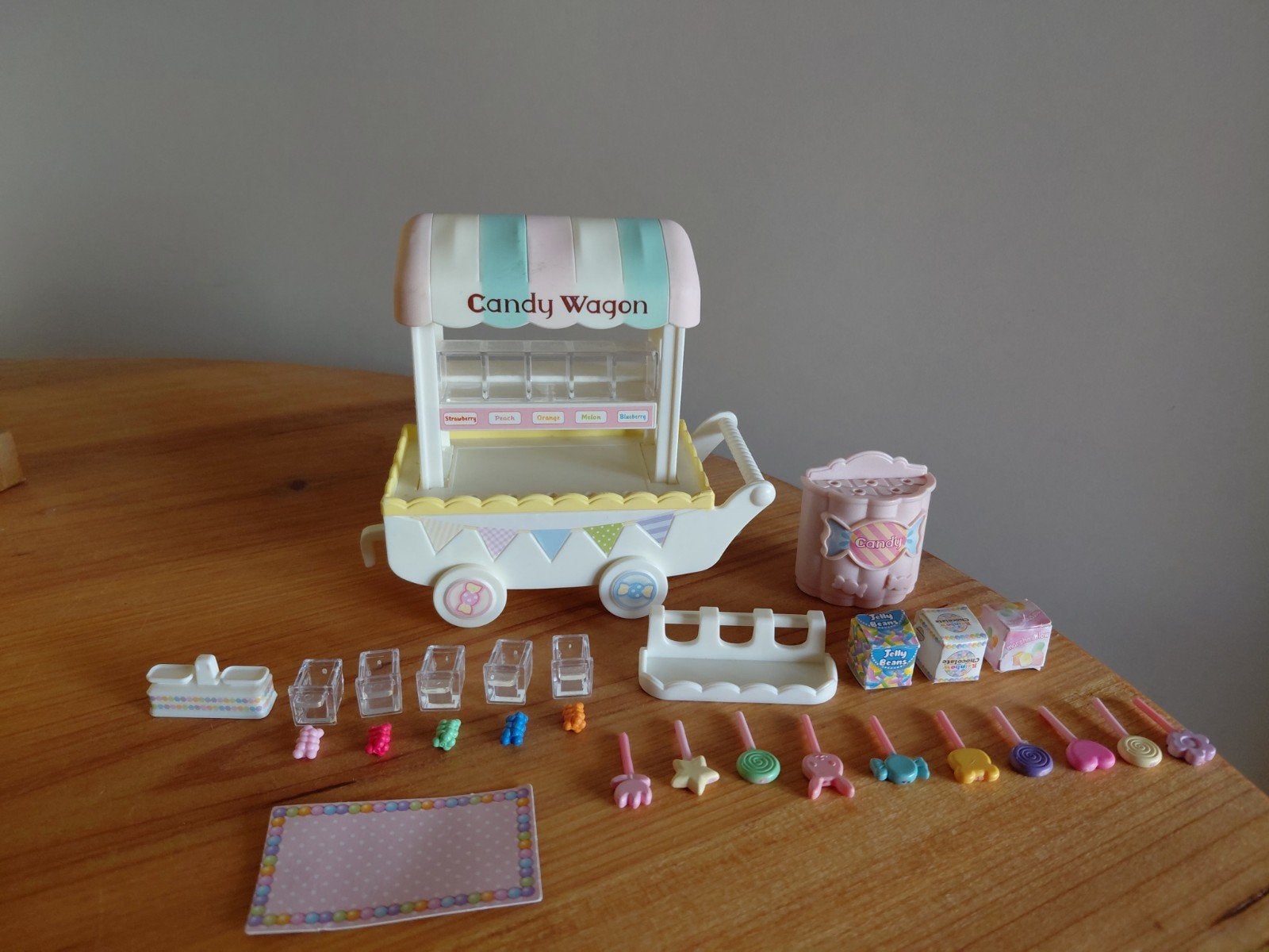 Sylvanian Families snoepkar/koppelbaar/lollies/snoep, Verzamelen, Ophalen of Verzenden, Gebruikt, Poppenhuis