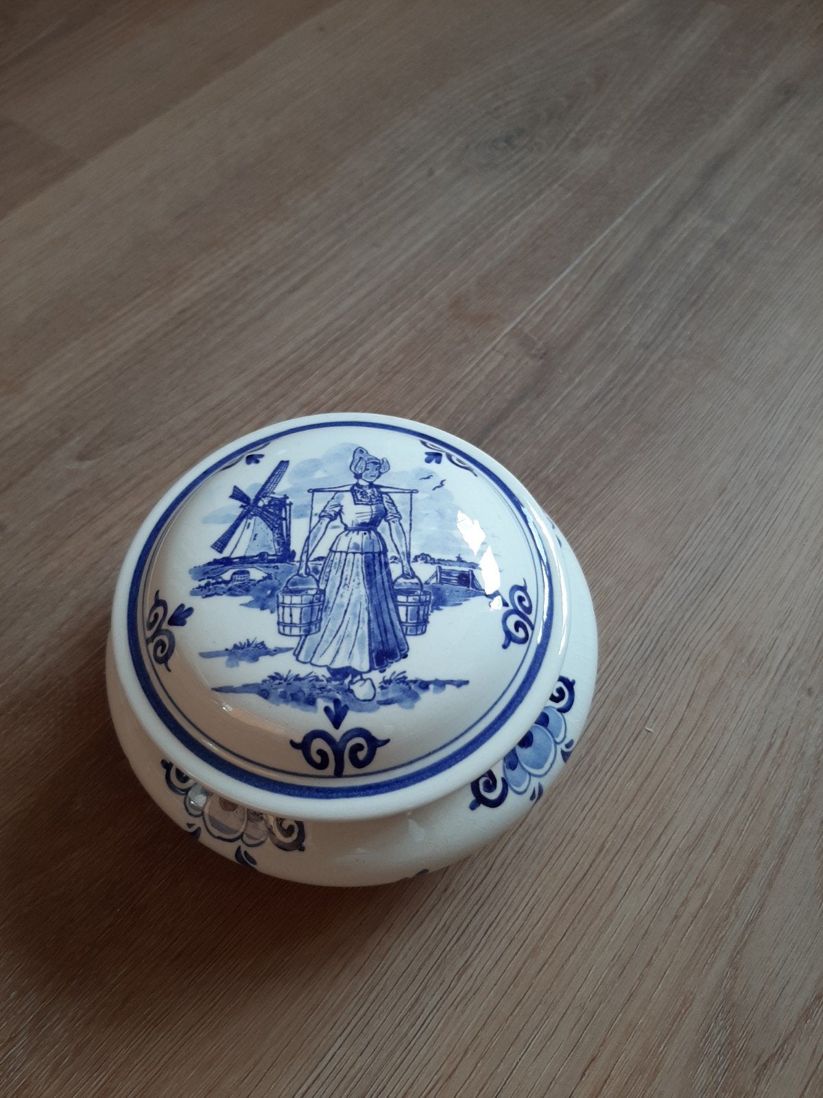 Delfts Blauw Goedewaagen Droste voor bonbon/chocolade, Antiek en Kunst, Ophalen of Verzenden