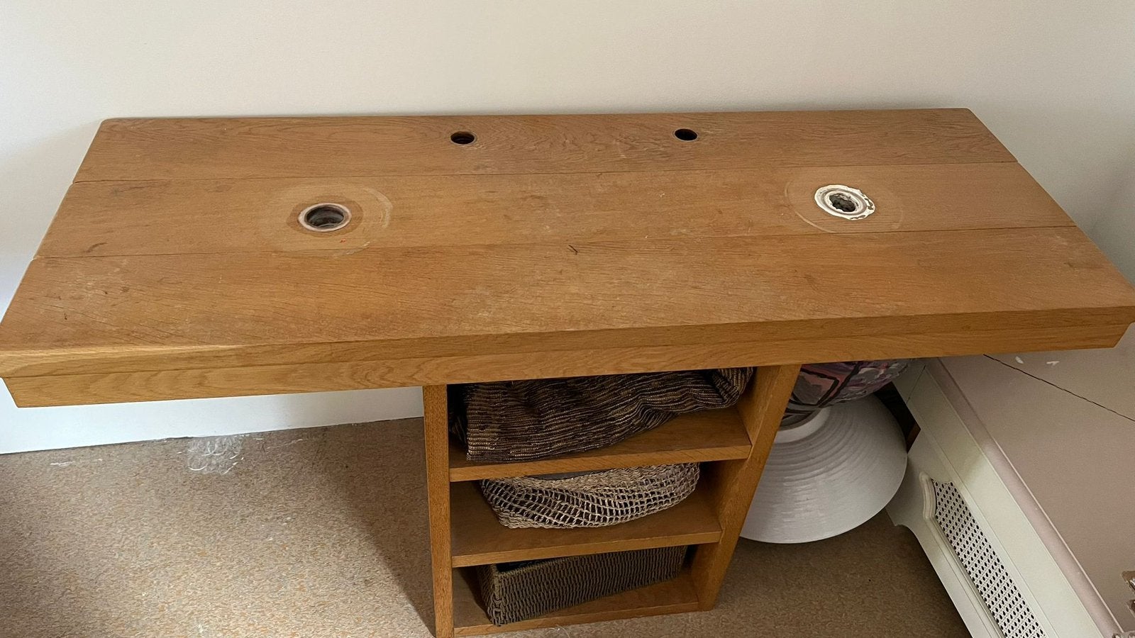 Badkamer meubel eiken, Ophalen, Gebruikt